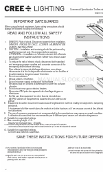 CREE LIGHTING FLEX Series Інструкція з монтажу
