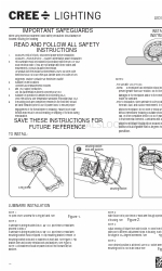 CREE LIGHTING RUL-B Series Manuale di istruzioni per l'installazione