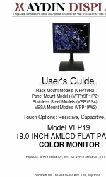 Aydin Displays VFP19R2 User Manual