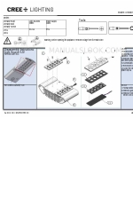 CREE LIGHTING LEDway Series Anweisungen für die Demontage