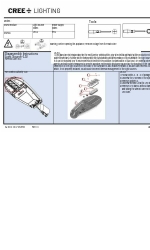 CREE LIGHTING XSP Series 分解手順