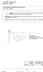 Architectural Area Lighting KB6 Инструкция по установке