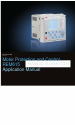 ABB REM615 ANSI Manual de aplicações