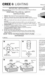 CREE LIGHTING IG Series Інструкція з монтажу