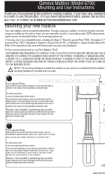 Architectural Mailboxes Geneva 6700 Instructions de montage et d'utilisation