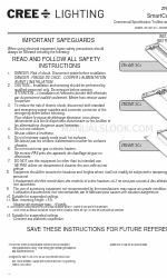 CREE LIGHTING ZR22MT-SC1 Instruções de instalação