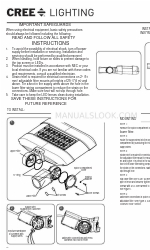 CREE LIGHTING FLD-EDG-SA Швидкий старт Gude