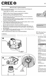 CREE LIGHTING KR Series Kurulum Talimatları Ans