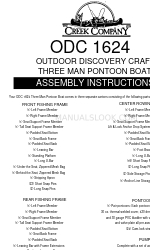 Creek Company OUTDOOR DISCOVERY CRAFT ODC 1624 Assembly Instructions Manual