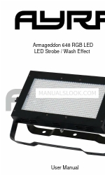 Ayra Armageddon 648 RGB LED 사용자 설명서