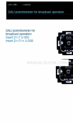 ABB 2117/11 U-500 Betriebshandbuch