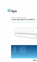 Ayre T27-M11 설치 지침 매뉴얼