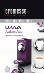 Cremesso UNA Automatic 매뉴얼