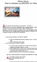 Archos Helium Series Manual