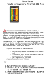 Archos Neon Series Nasıl Yapılır