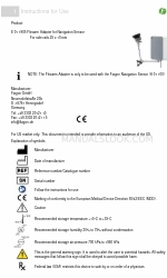 fiagon E 01 1905 사용 지침