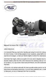 FIALA MOTORS FM	170	B2-FS Manuale