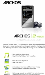 Archos 2 Vision Manual rápido