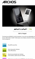 Archos MiniCDRW 2 Короткий посібник