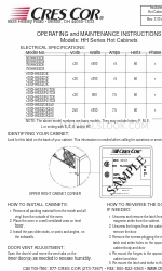 Cres Cor 1200HHSSSPLITDE Handbuch für Betrieb und Wartung