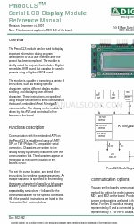 Digilent PmodCLS 참조 매뉴얼