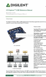 Digilent I/O Explorer 참조 매뉴얼