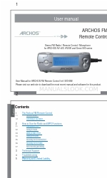 Archos Gmini 500 Series Benutzerhandbuch