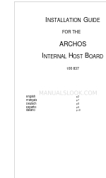 Archos Gmini 500 Series Installationshandbuch