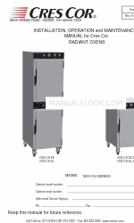 Cres Cor 1000-CH Series Installation & Operation Manual