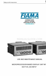 FIAMA F1X522SSI Handbuch für Gebrauch und Wartung