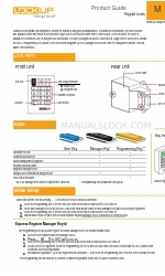 Digilock Lockup M Instrukcja obsługi produktu