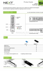 Digilock NEXT Sola3 Keypad Producthandleiding