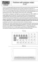 FIAMA P1X3T Handbuch