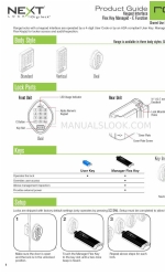 Digilock Next Lock Range Vertical Manuale del prodotto