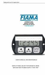 FIAMA F8P Manual de usuario y mantenimiento