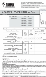 Fiamma 98655-275 Instructions d'installation