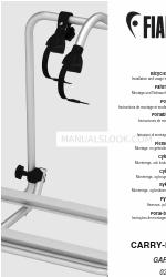 Fiamma CARRY-BIKE GARAGE PLUS 02093A78A Installation And Usage Instructions