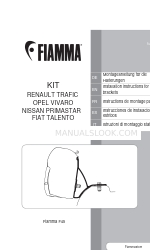 Fiamma F45 Series Manuale di istruzioni per l'installazione