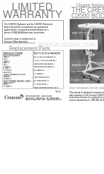 Crescent C2000E Usage Instructions