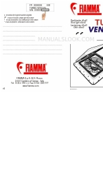 Fiamma Turbo-Vent P3 Instructions For Use Manual