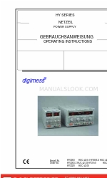 digimess HUC 42-01 Operating Instructions Manual