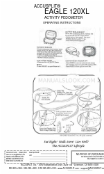 Accusplit Eagle 120XL Інструкція з експлуатації