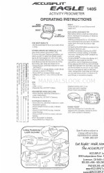 Accusplit Eagle 140S Інструкція з експлуатації