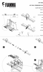 Fiamma KIT RAIL PREMIUM 48 DEEP BLACK Installatie- en gebruiksinstructies