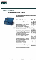 Cisco 11154 - CSS - Switch Lembar data