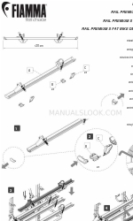 Fiamma RAIL PREMIUM S DEEP BLACK Installation And Usage Instructions