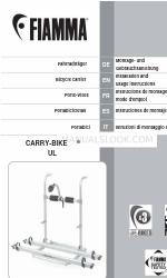 Fiamma CARRY-BIKE UL Kurulum ve Kullanım Talimatları