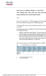 Cisco 2950 - Catalyst Switch Бюллетень продукции