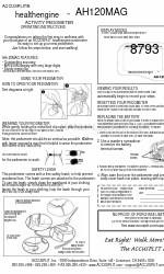 Accusplit Healthengine AH120MAG Instrukcja obsługi