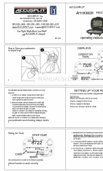 Accusplit Healthengine AH190M28 Інструкція з експлуатації